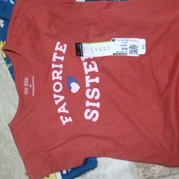 4T Footed PJ's and Fave Sister Tee - Picture 2 of 3